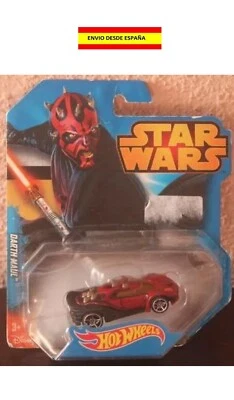 Star Wars Darth Maul 1:64 Hot Wheels Miniatura Nuovo La Guerra Delle Galassie - Immagine 1 di 3