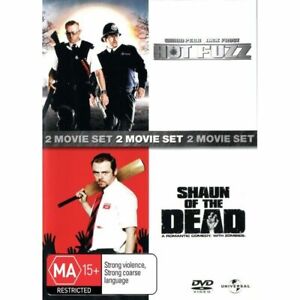 Hot Fuzz + Shaun Of The Dead : NEW DVD : Region 4 :