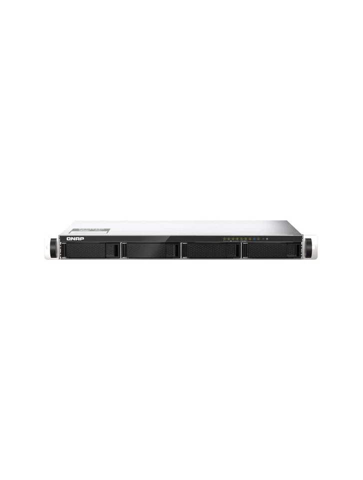 QNAP TS-435XeU-4G-US 4Bay High-Speed Short Depth Rackmount NAS with M.2 NVMe SSD - Image 1 of 4