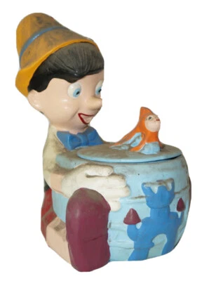 Tarro de galletas Pinocho años 50 Foto 1 de 4