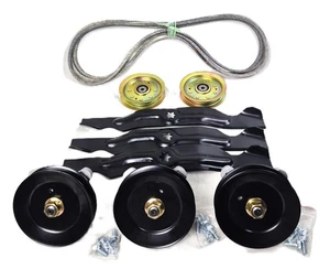 50 Zoll Deck Spindel Klinge Riemen Umlenkrolle Kit-Cub Cadet MTD LTX1050KH LTX1050VT SLTX1 - Bild 1 von 8