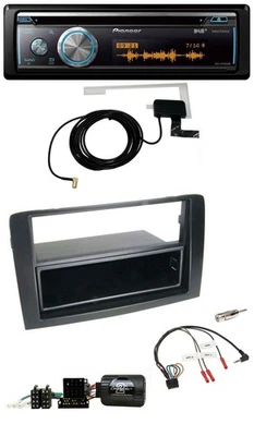 Pioneer Bluetooth DAB Lenkrad USB CD Autoradio für Fiat Idea 2006-2012 schwarz - Bild 1 von 4