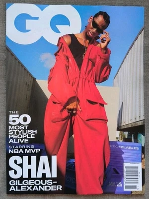 GQ Edition Magazine Nov November 2025 SHAI GILGEOUS-ALEXANDER SGA NEW In Stock