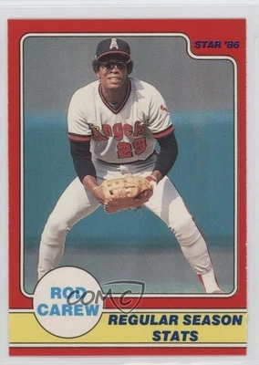 1986 Star Rod Carew Rod Carew #2 HOF - Image 1 of 2