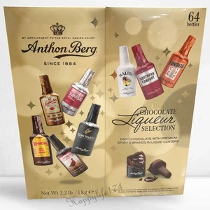 Anthon Berg Liquore al Cioccolato Fondente 2,2 Lbs 64 Bottiglie Nuovo Sigillato - Foto 1 di 3