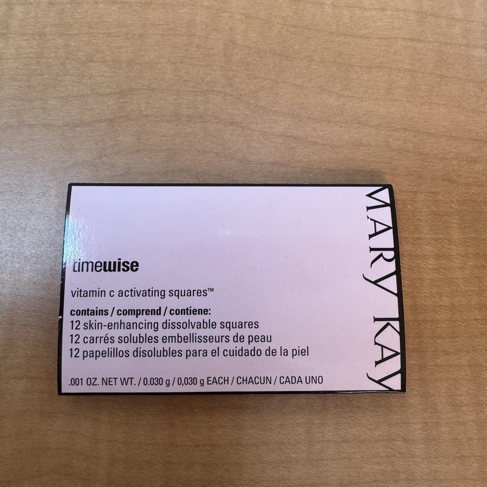 MARY KAY TIMEWISE VITAMIN C ACTIVATING SQUARES - pk. of 12 - New - Image 1 of 2