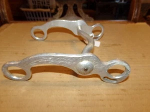 Vintage Colorado Bit & Spur Engraved Aluminum Grazer Bit 5" Mouth - Picture 1 of 3