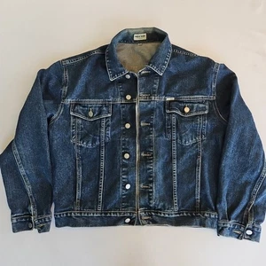 Guess Jeans Denim Jacket 1990s Vintage Made in USA Mens Large - Picture 1 of 6
