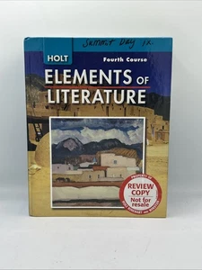 Elements of Literature: Student Edition Grade 10 Fourth Course 2007 - Picture 1 of 3