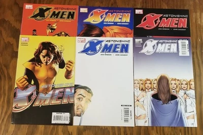 Astonishing X-Men (2004)  lot 13 14 15 16 17 18. Very Fine or better. Torn - Image 1 of 4
