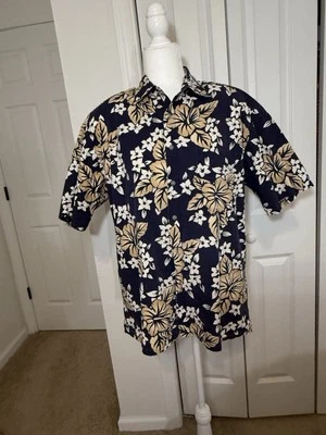 Pierre Cardin Vintage Men's Floral Hawaiian Holiday Cotton Button Shirt XL - Image 1 of 4