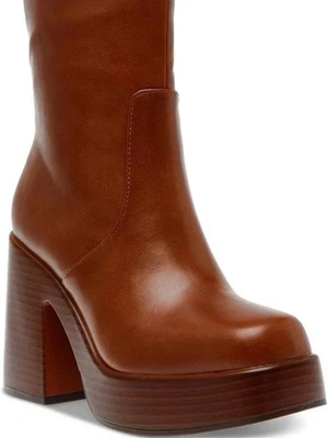 Botines Wild Pair Stellaa Plataforma Coñac Suave 5M Nuevos Foto 1 de 3