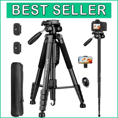 Lightweight Professional Camera Stand with 360-Degree Panning for Creative Shots - Image 1 of 4