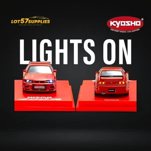 Kyosho Nismo 400R R33 Tokyo Auto Show KL 2024 Exclusive Red Light Version 1:64 - Picture 1 of 5