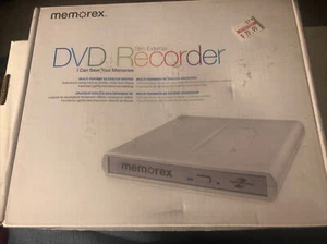 Grabadora de DVD externa delgada Memorex AVCHD VCD incluye software. Sellado de fábrica - Imagen 1 de 2
