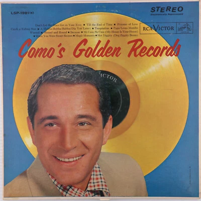 Perry Como – Como's Golden Records - Reissue LP LSP-1981(e) - Image 1 of 4