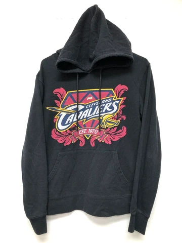 NBA Mens Black Pullover Hoodie Cleveland Cavaliers - Size S Cover