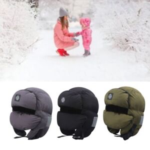 Boys Thick Insulate Hat with Earmuffs for Cold Weather Winter Warm Snow Sport