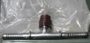 ATCO AN6103-9, #10 Fitting Size Straight Splicer Adapter Fitting w/ Service Port - Picture 1 of 2