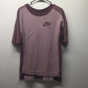 Vintage Nike Red Tag  Swoosh Short Sleeve Waffle Weave size S - Picture 1 of 4