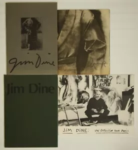 Menge 4 Jim Dine Ausstellungskataloge: Pace 1977 & 1980, Waddington 1984, Paris - Bild 1 von 7