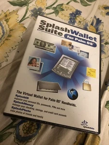 SplashWallet Suite For Palm OS Sealed Software For Palm Pilot - Picture 1 of 6
