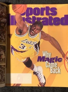 MAGIC JOHNSON - Sports Illustrated SI - Blank Label - Los Angeles LA Lakers 1996 - Bild 1 von 6