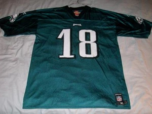Donte Stallworth 18 Philadelphia Eagles Green Jersey NFL Players Adult X-Large - Picture 1 of 1