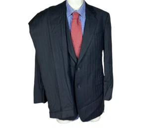 Hart Schaffner Marx Gold Trompeter Anzug 2 Teiler Sakko 40R Hose 30X31 Schön - Bild 1 von 12