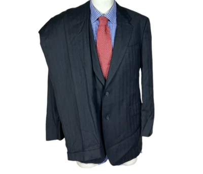 Traje Trompetista Dorado Hart Schaffner Marx 2 Piezas Chaqueta 40R Pantalones 30X31 Bonito Foto 1 de 4