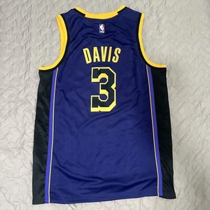 Camiseta para hombre Anthony Davis Los Angeles Lakers grande púrpura - Imagen 1 de 4