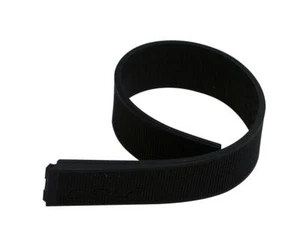 BLACK SILICONE RUBBER WATCH STRAP BAND to fit TAG HEUER GOLF WAE1110/11/12/13/14 - Picture 1 of 5