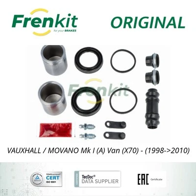 Frenkit Caliper Repair Kit + Piston - 245921 - VAUXHALL - MOVANO Mk I (A) Van (X - Imagen 1 de 3