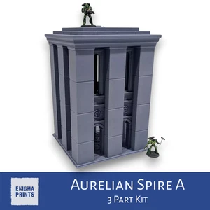 Aurelian Spire A | Invictaria | Imperial Terrain Scenery for Tabletop Wargaming - Picture 1 of 6