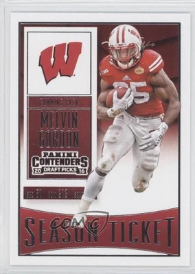 2016 Panini Contenders Draft Picks Season Ticket Melvin Gordon #75 - Image 1 of 2