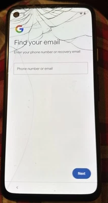 Google Pixel 4a 128 GB Black (Unknown) Fast Ship Glass Broken Issues - Image 1 of 2