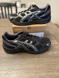 Size 10 - ASICS Gel 1130 Black Pure Silver - Picture 1 of 9