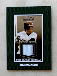 2005 Origins Baseball #OJ-HM - Hideki Matsui - New York Yankees “Old Judge” - Picture 1 of 2