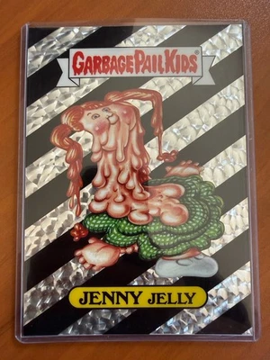 Garbage Pail Kids GPK GIANT 5x7 Art Prints Series 1 Jenny Jelly Chrome Foil #002 - Image 1 of 4