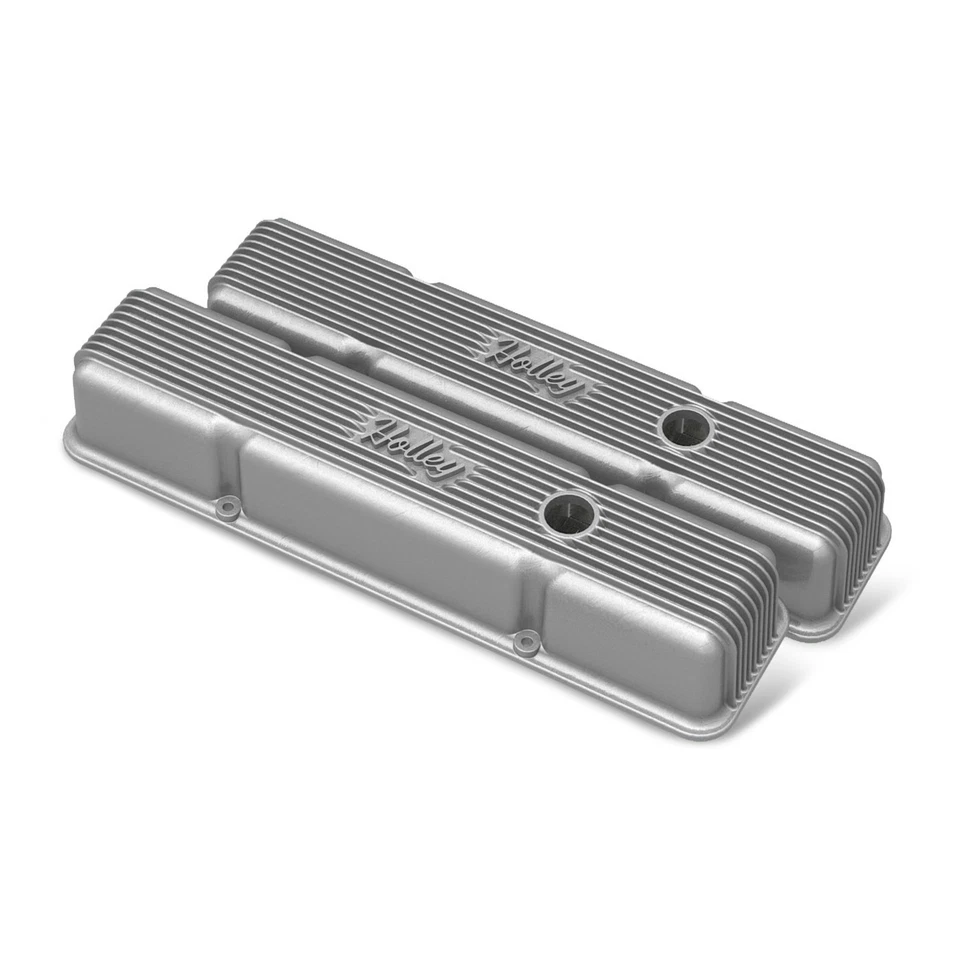 Holley 241-240 Set of 2 Valve Covers for Chevy Express Van SaVana Suburban Pair - Image 1 of 4