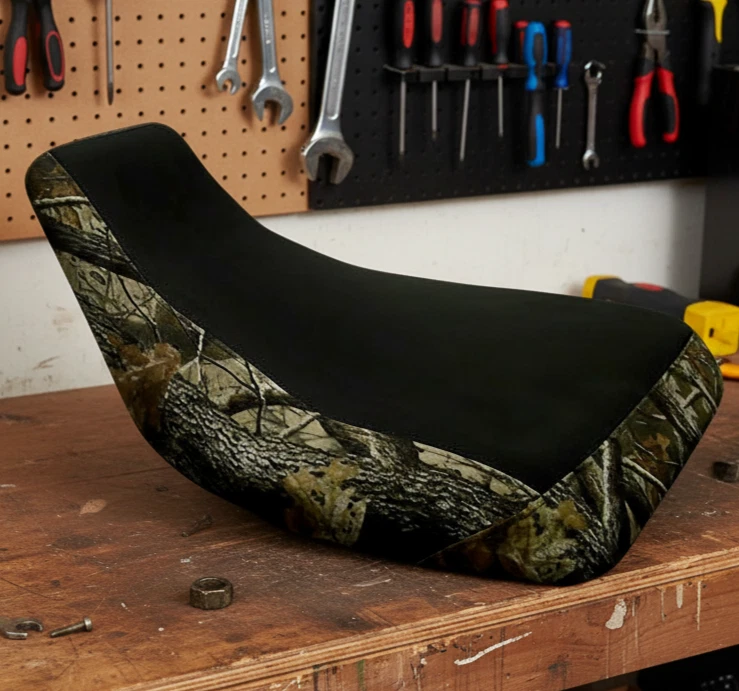 Cubierta de asiento negra Honda Foreman 400 450 para modelos 1997 a 2004 Foto 1 de 1