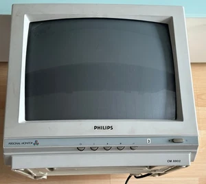 PHILIPS OSOBISTY MONITOR + wszystkie kable / monitor jest przetestowany, działa - Zdjęcie 1 z 14