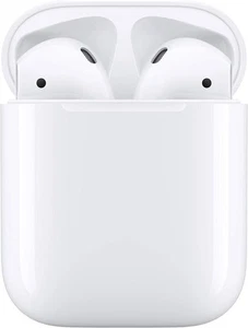 Apple Airpods 2. generacji bezprzewodowe słuchawki Bluetooth z etui ładującym MV7N2ZM / A - Zdjęcie 1 z 7