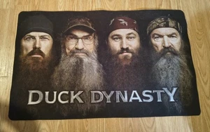 Duck Dynasty Home 30-in x 18-in Black Rectangular Door Mat  - Picture 1 of 1