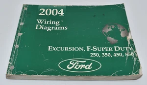 2004 Ford Excursion F-Super Duty 250,350,450,550 ~ Wiring Diagrams - Picture 1 of 4