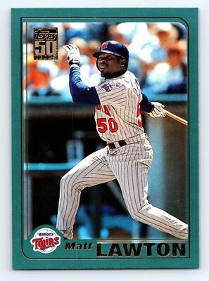 2001 Topps #213 Matt Lawton Minnesota Twins - Image 1 of 2