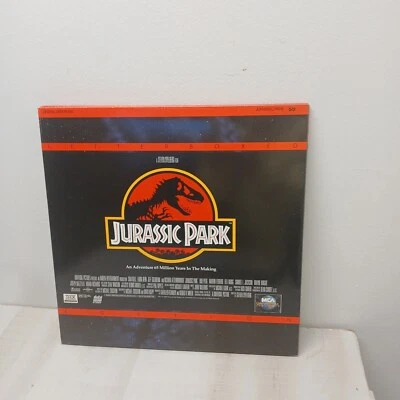 Jurassic Park LaserDisc 1994 Letterboxed Edition Foto 1 de 4