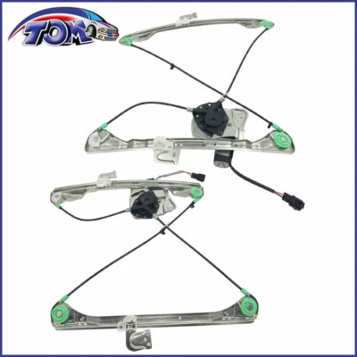 Conjunto regulador motor ventana eléctrica delantero izquierdo derecho para Pontiac Oldsmobile Foto 1 de 2