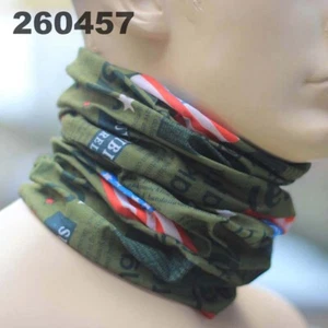 Unisex Multipurpose Neck Gaiter Face Scarf Sun Shield Windproof Headwea 457 - Picture 1 of 16