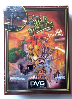 DVG War of the Worlds US East Coast Solitaire Sci Fi Wargame New in Shrink - Image 1 of 4